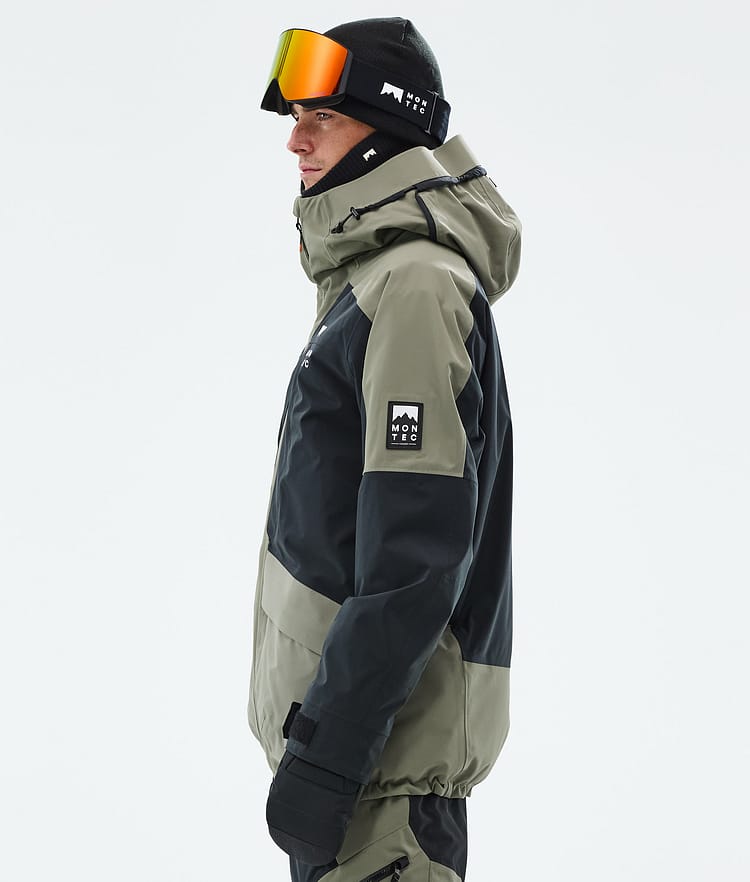 Montec Morpheus Snowboardjakke Herre Greenish/Black, Bilde 6 av 10