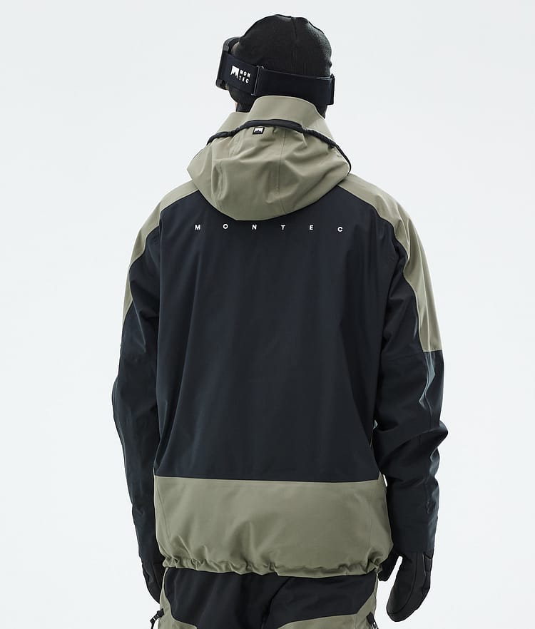 Montec Morpheus Snowboardjakke Herre Greenish/Black, Bilde 7 av 10