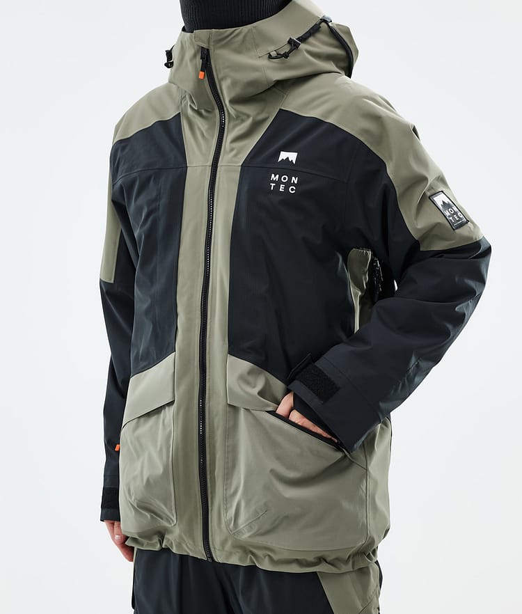 Montec Morpheus Snowboardjakke Herre Greenish/Black, Bilde 8 av 10
