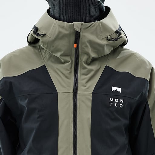 Frontglidelås med indre klaffer Hovedproduktdetaljbilde,