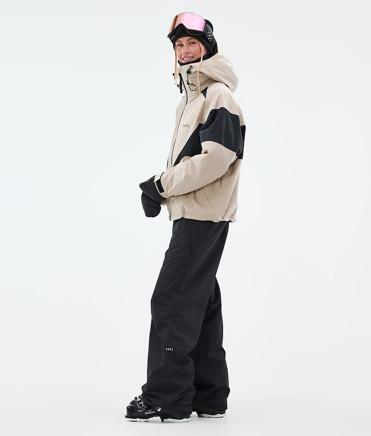 Dope Spartan W Skijakke Dame Spike Sand/Black, Bilde 3 av 8