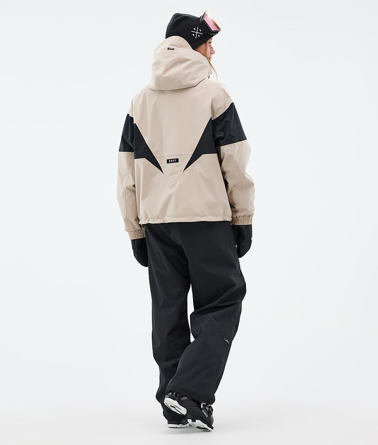 Dope Spartan W Skijakke Dame Spike Sand/Black, Bilde 4 av 8