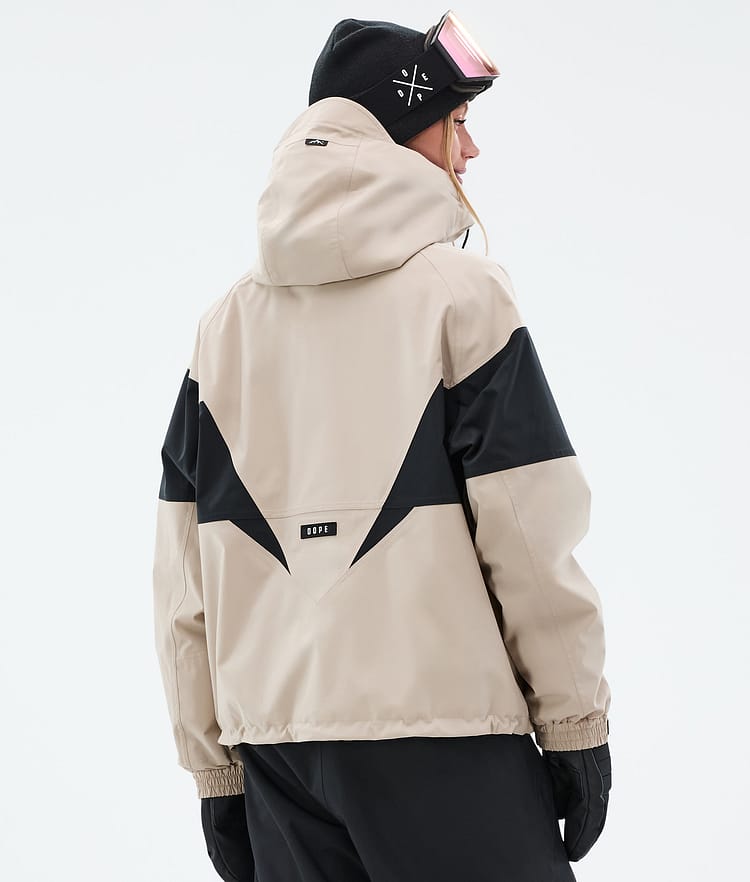 Dope Spartan W Skijakke Dame Spike Sand/Black, Bilde 6 av 8