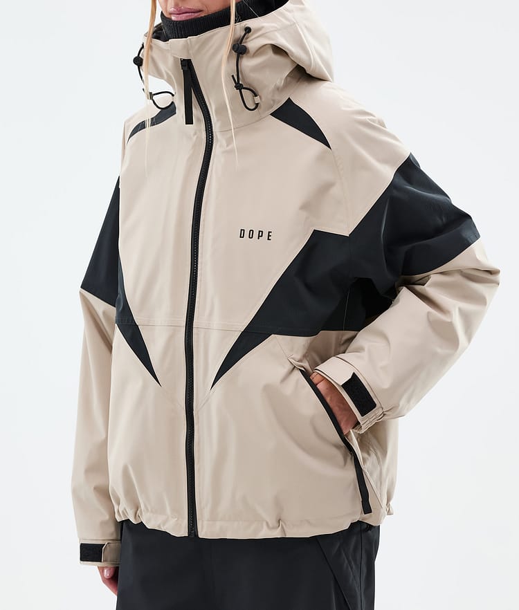 Dope Spartan W Skijakke Dame Spike Sand/Black, Bilde 7 av 8
