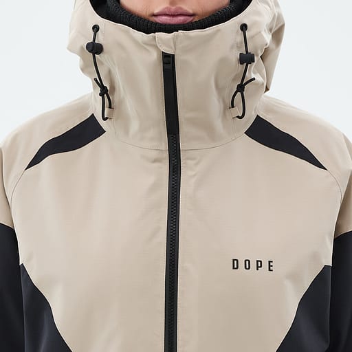 Frontglidelås med indre klaffer Hovedproduktdetaljbilde,