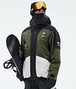 Montec Morpheus Snowboardjakke Herre Black/Olive Green/Light Grey