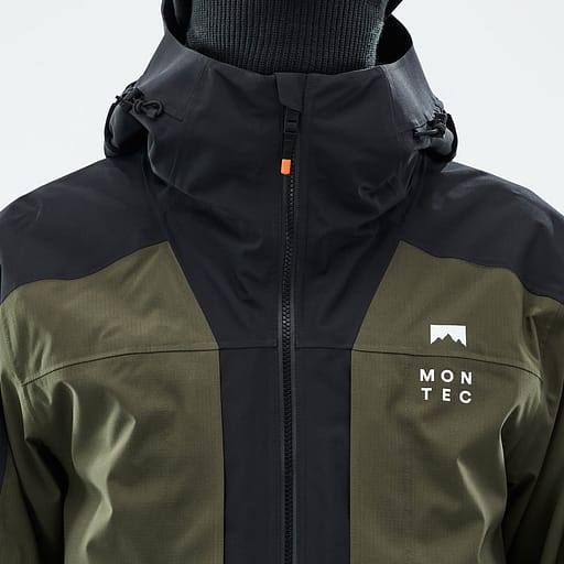 Frontglidelås med indre klaffer Hovedproduktdetaljbilde,