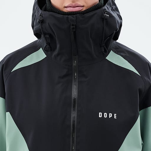 Frontglidelås med indre klaffer Hovedproduktdetaljbilde,