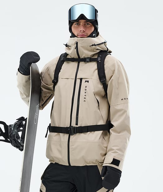 Montec Oracle Snowboardjakke Herre Sand