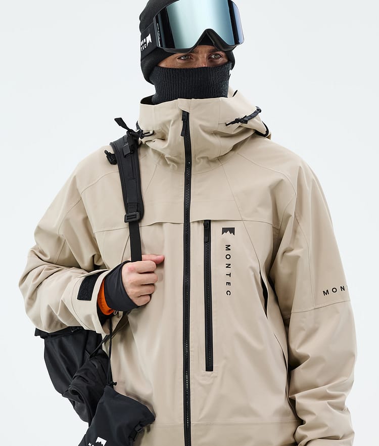 Montec Oracle Snowboardjakke Herre Sand, Bilde 2 av 11