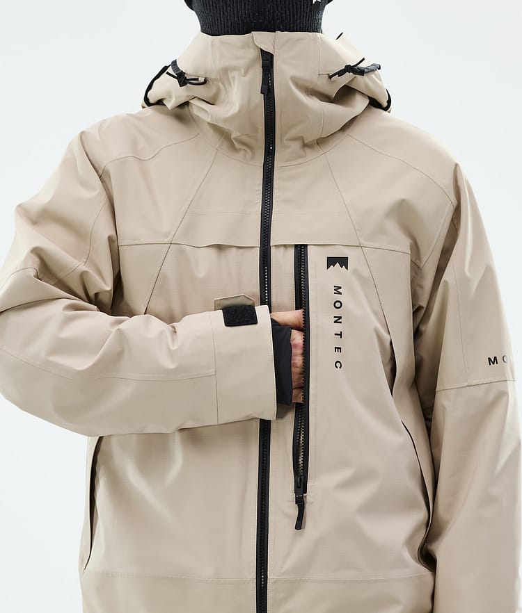 Montec Oracle Snowboardjakke Herre Sand, Bilde 10 av 11
