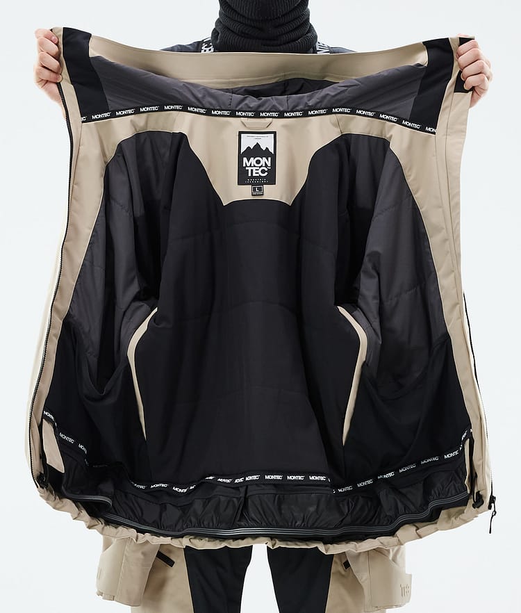 Montec Oracle Snowboardjakke Herre Sand, Bilde 10 av 10