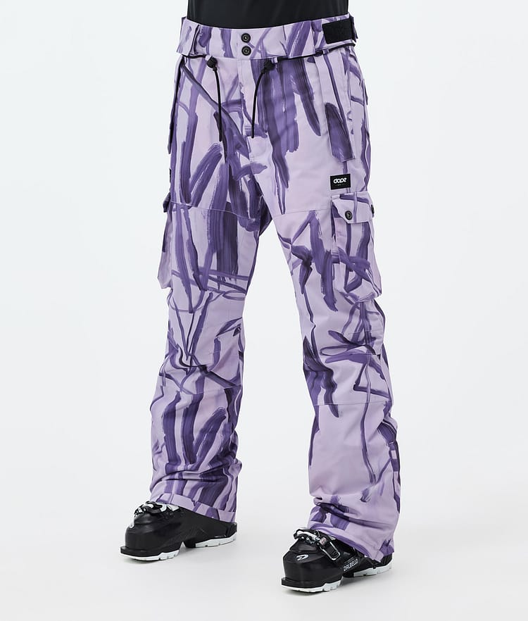 Dope Iconic W Skibukse Dame Scribble Purple, Bilde 1 av 7