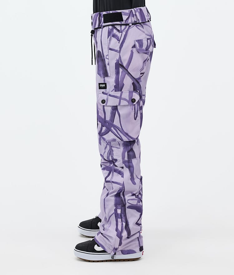Dope Iconic W Snowboardbukse Dame Scribble Purple, Bilde 3 av 7