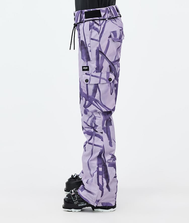 Dope Iconic W Skibukse Dame Scribble Purple, Bilde 3 av 7