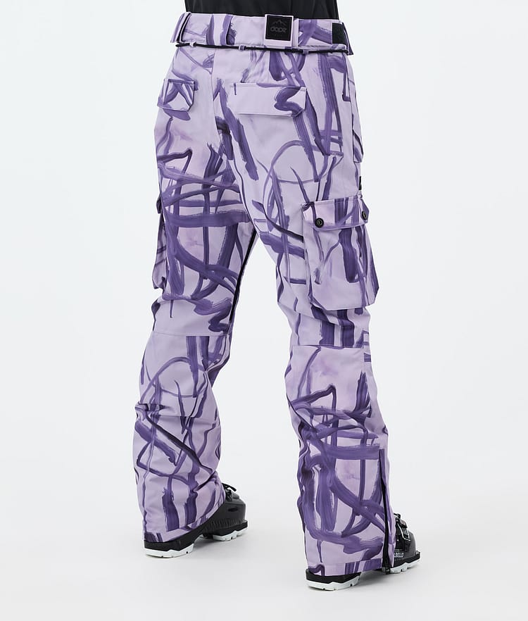 Dope Iconic W Skibukse Dame Scribble Purple, Bilde 4 av 7