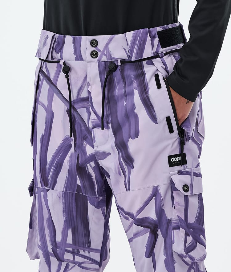 Dope Iconic W Snowboardbukse Dame Scribble Purple, Bilde 5 av 7