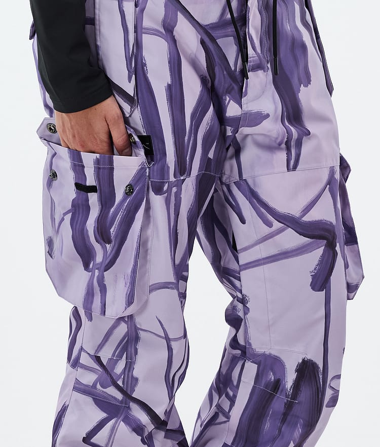 Dope Iconic W Skibukse Dame Scribble Purple, Bilde 6 av 7