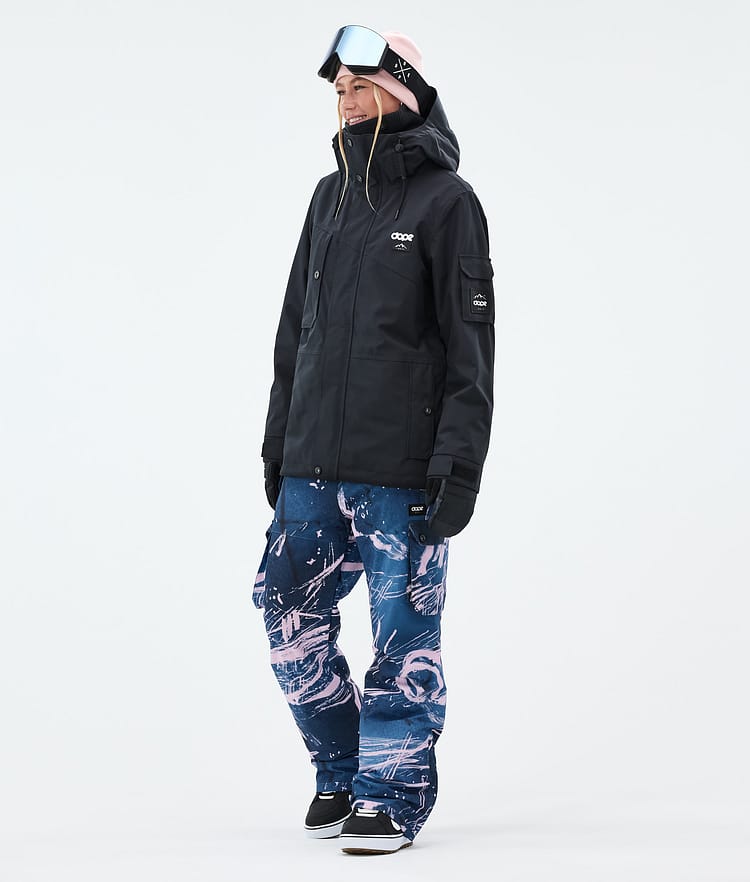 Dope Iconic W Snowboardbukse Dame Carvings Pink, Bilde 2 av 7