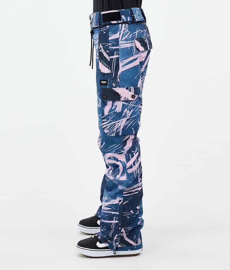 Dope Iconic W Snowboardbukse Dame Carvings Pink, Bilde 3 av 7