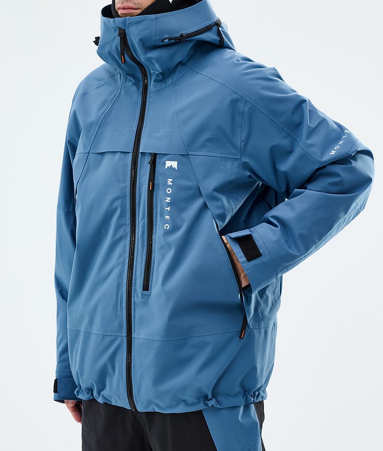 Montec Oracle Snowboardjakke Herre Blue Steel, Image 7 of 9