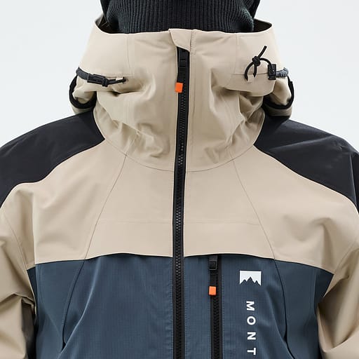 Frontglidelås med indre klaffer Hovedproduktdetaljbilde,