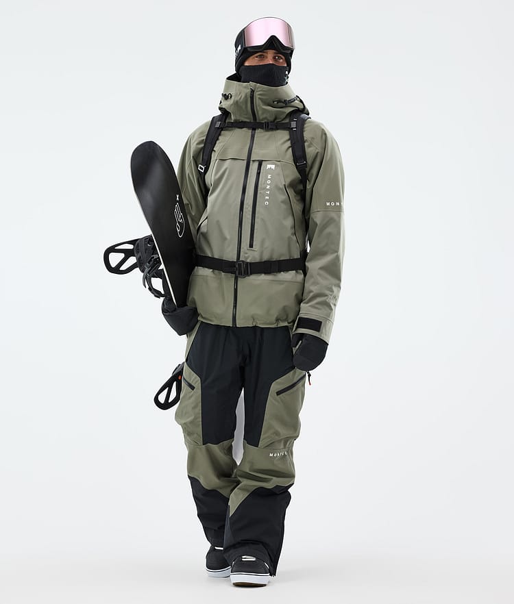 Montec Dozer Snowboardbukse Herre Greenish/Black, Bilde 2 av 7