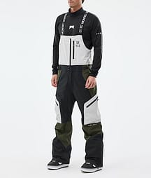 Montec Dozer 25 Snowboardbukse Herre Light Grey/Black/Olive Green
