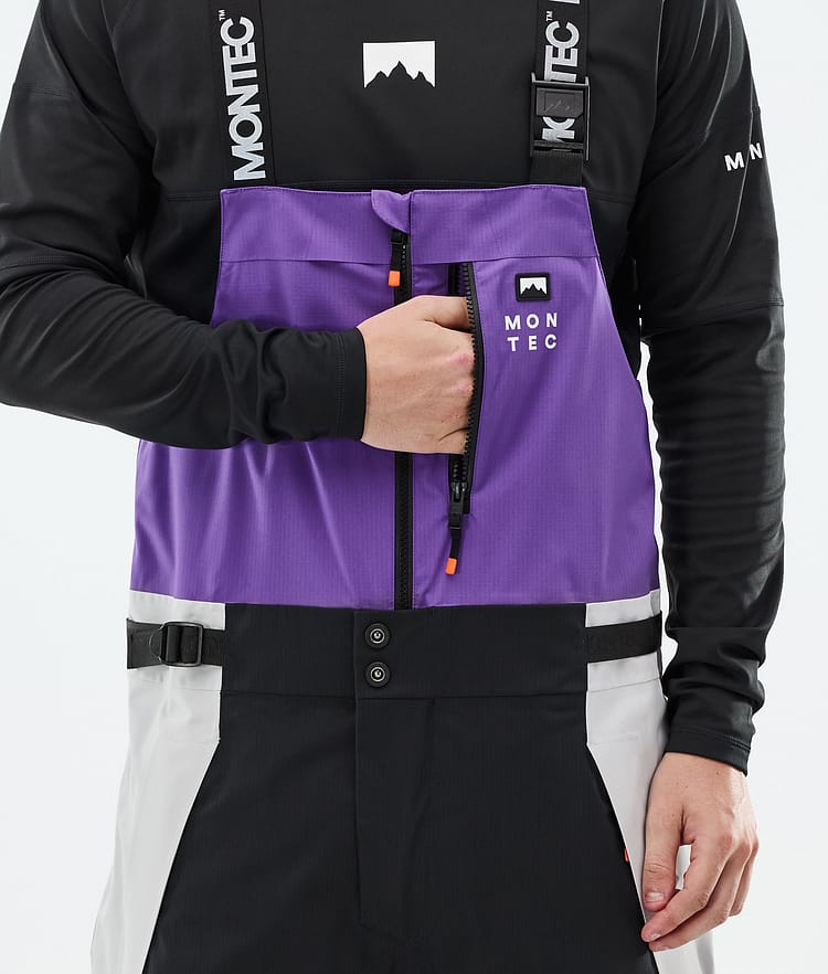 Montec Dozer Skibukse Herre Vivid Purple/Black/Light Grey, Bilde 5 av 6