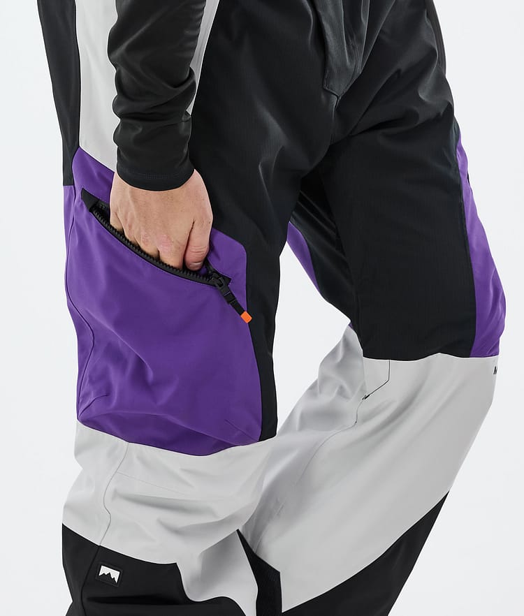 Montec Dozer Skibukse Herre Vivid Purple/Black/Light Grey, Bilde 6 av 6