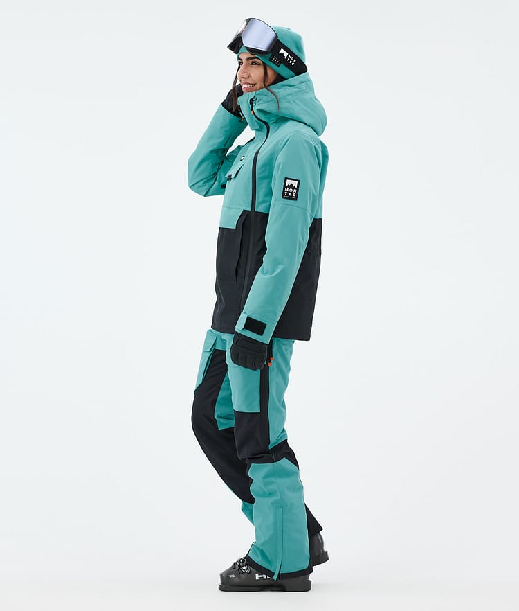 Montec Doom W Skijakke Dame Turquoise/Black, Bilde 4 av 11