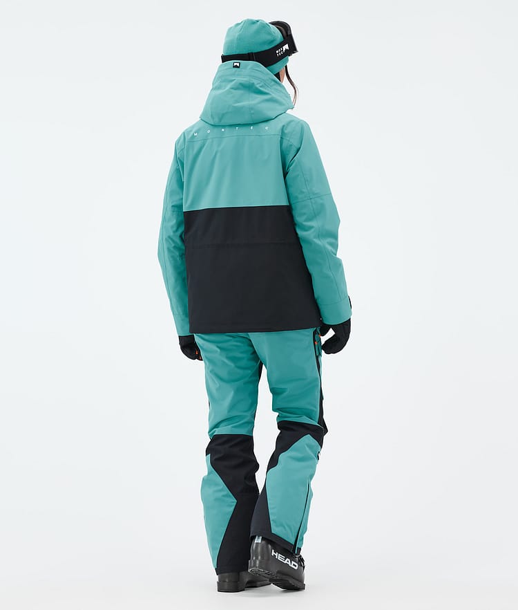 Montec Doom W Skijakke Dame Turquoise/Black, Bilde 5 av 11