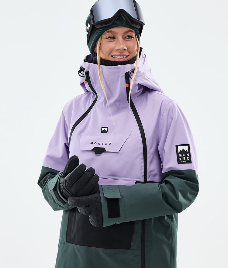 Montec Doom W Skijakke Dame Faded Violet/Black/Dark Atlantic, Bilde 2 av 11