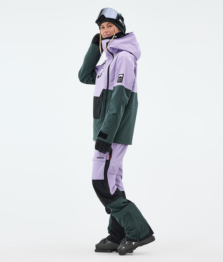 Montec Doom W Skijakke Dame Faded Violet/Black/Dark Atlantic, Bilde 4 av 11