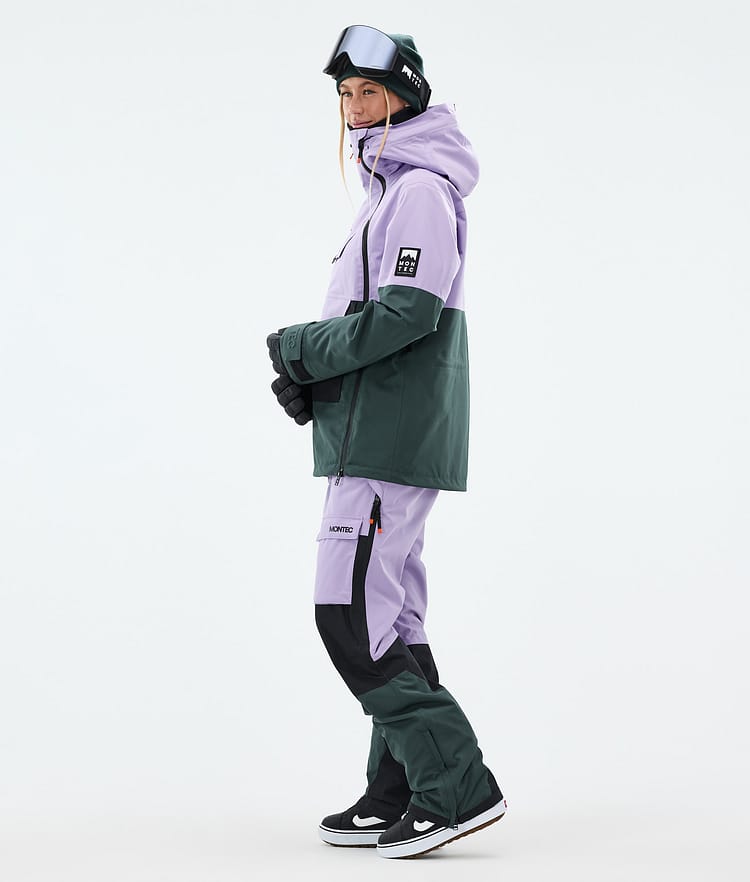 Montec Doom W Snowboardjakke Dame Faded Violet/Black/Dark Atlantic, Bilde 4 av 11