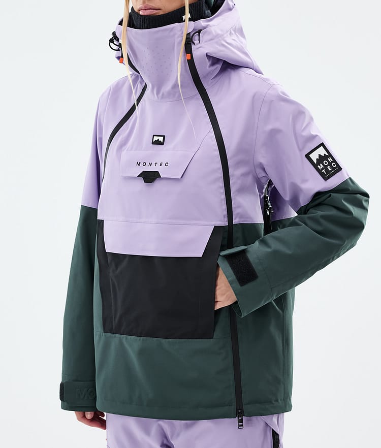 Montec Doom W Skijakke Dame Faded Violet/Black/Dark Atlantic, Bilde 8 av 11