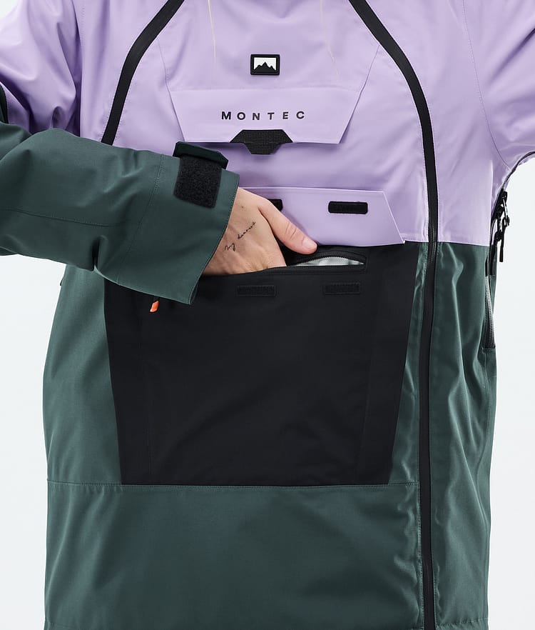 Montec Doom W Snowboardjakke Dame Faded Violet/Black/Dark Atlantic, Bilde 9 av 11