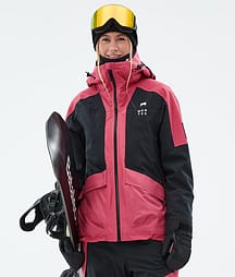 Montec Morpheus W 25 Snowboardjakke Dame Light Red/Black