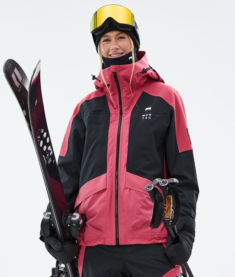 Montec Morpheus W Skijakke Dame Light Red/Black, Bilde 1 av 10