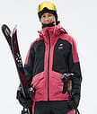 Montec Morpheus W Skijakke Dame Light Red/Black