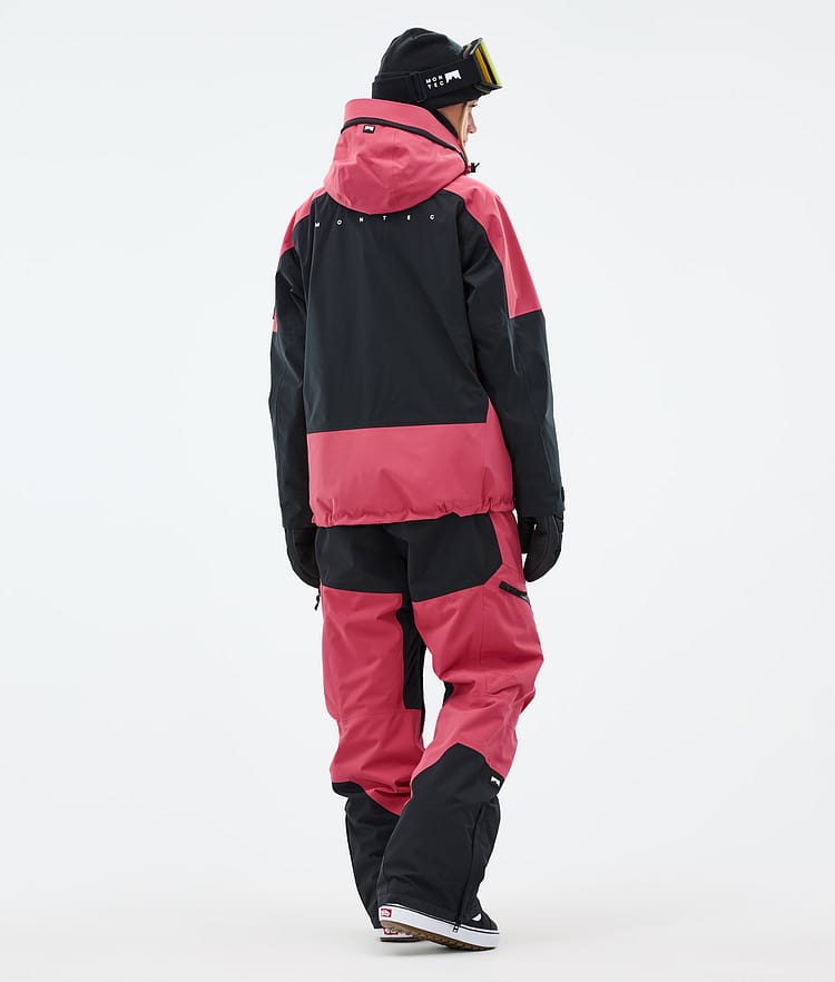 Montec Morpheus W Snowboardjakke Dame Light Red/Black, Bilde 5 av 10