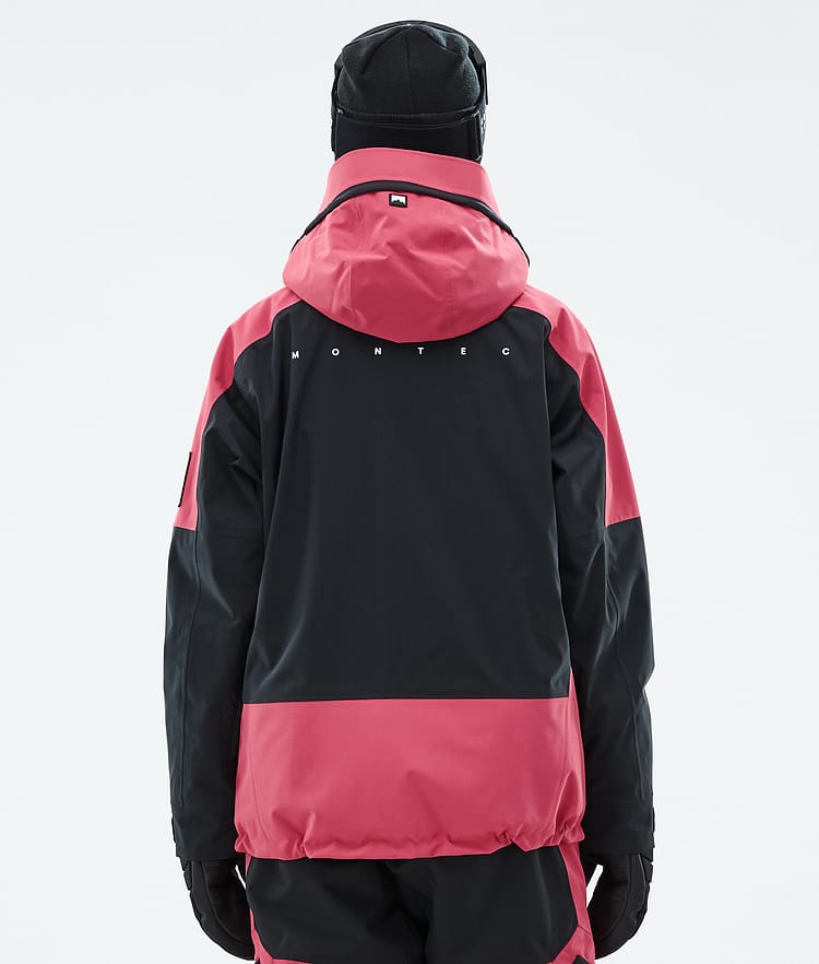 Montec Morpheus W Snowboardjakke Dame Light Red/Black, Bilde 7 av 10