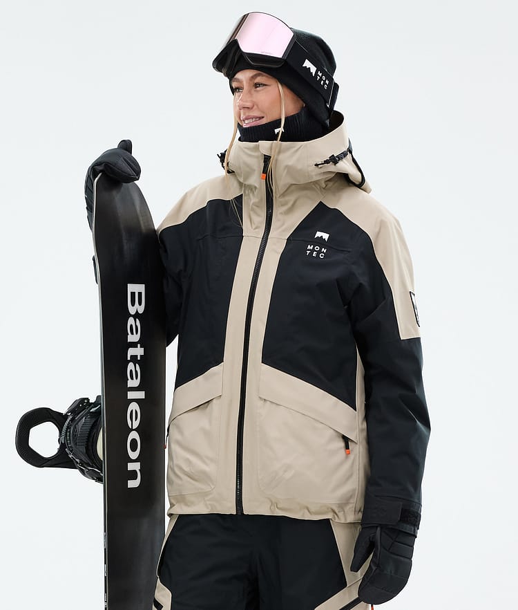 Montec Morpheus W Snowboardjakke Dame Sand/Black, Bilde 1 av 10