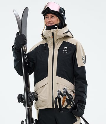 Montec Morpheus W Skijakke Dame Sand/Black