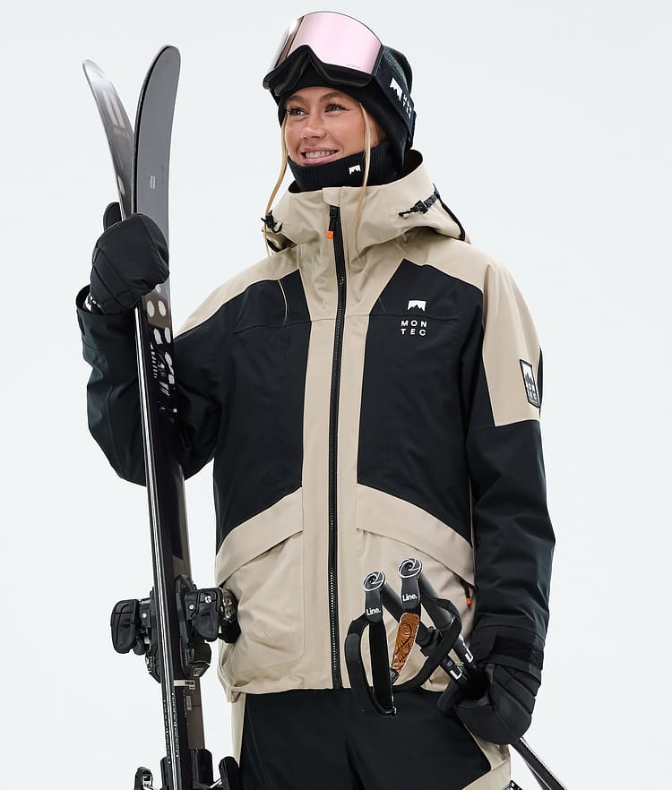 Montec Morpheus W Skijakke Dame Sand/Black, Bilde 1 av 10