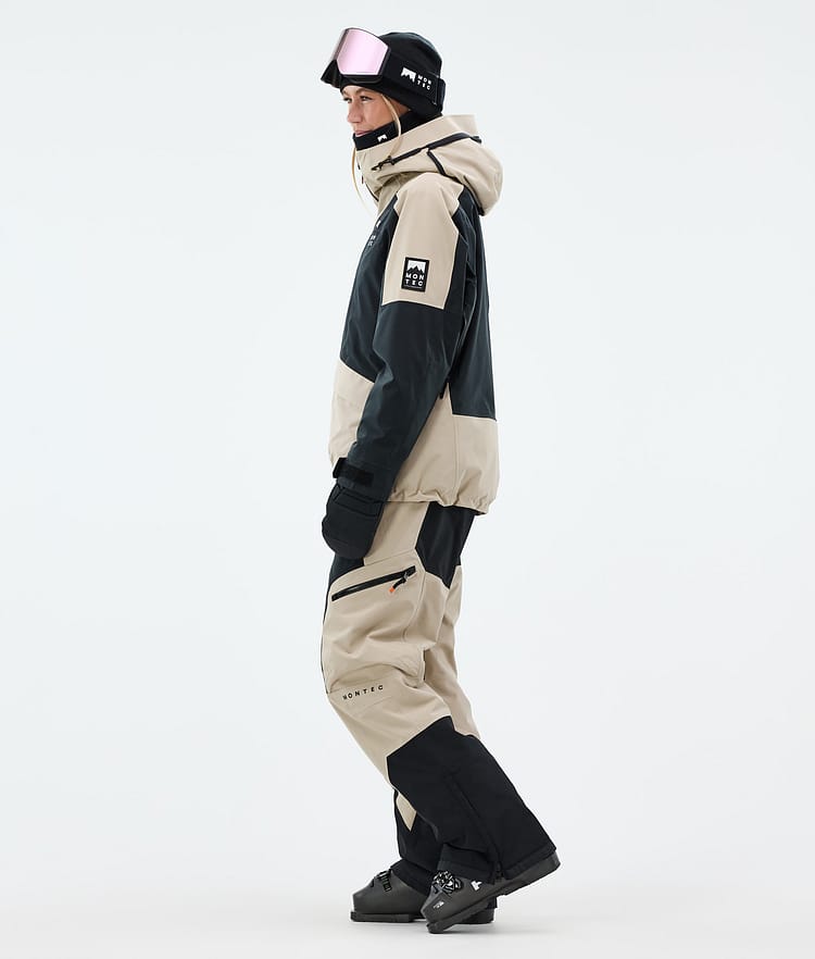 Montec Morpheus W Skijakke Dame Sand/Black, Bilde 4 av 10
