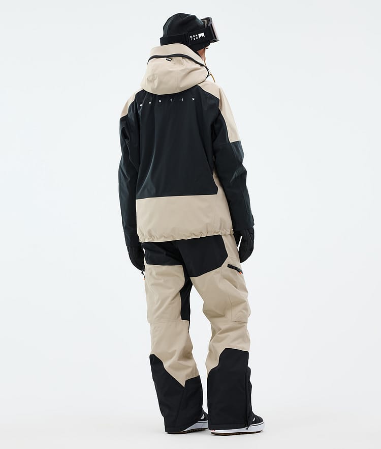 Montec Morpheus W Snowboardjakke Dame Sand/Black, Bilde 5 av 10
