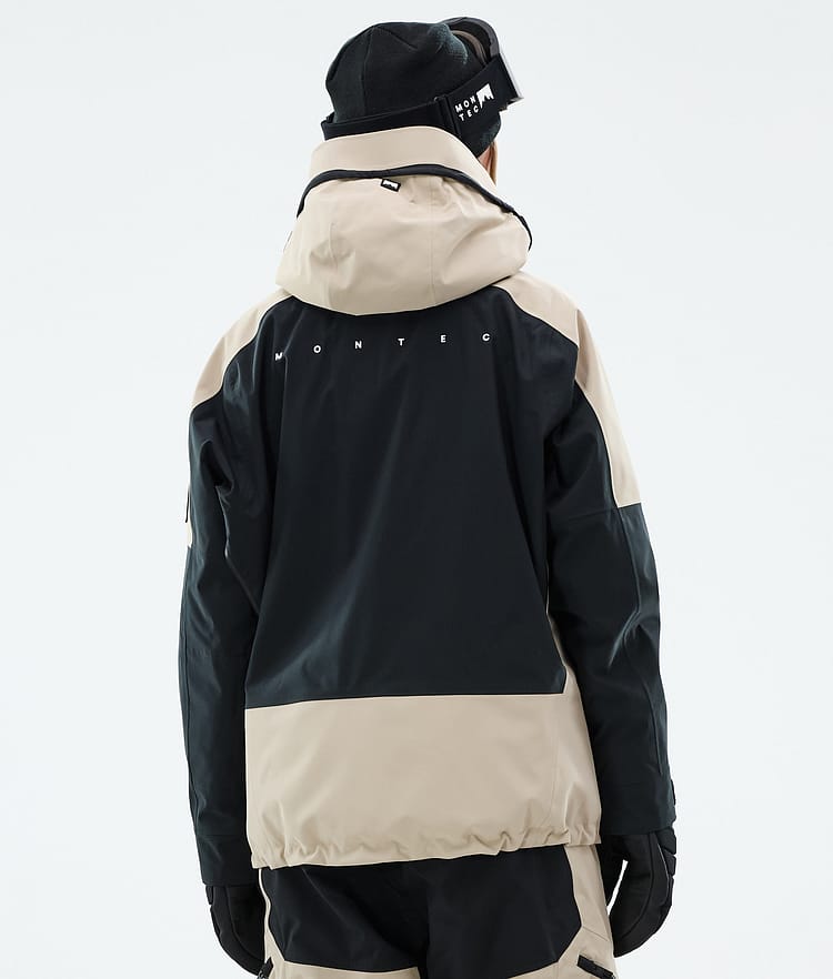 Montec Morpheus W Snowboardjakke Dame Sand/Black, Bilde 7 av 10