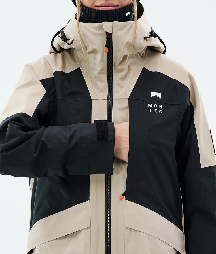 Montec Morpheus W Snowboardjakke Dame Sand/Black, Bilde 9 av 10
