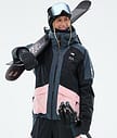 Montec Morpheus W Skijakke Dame Metal Blue/Black/Soft Pink
